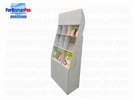 Single Wall Cardboard Power Wing Display Visual Merchandising Moomin Books With 8 Pockets